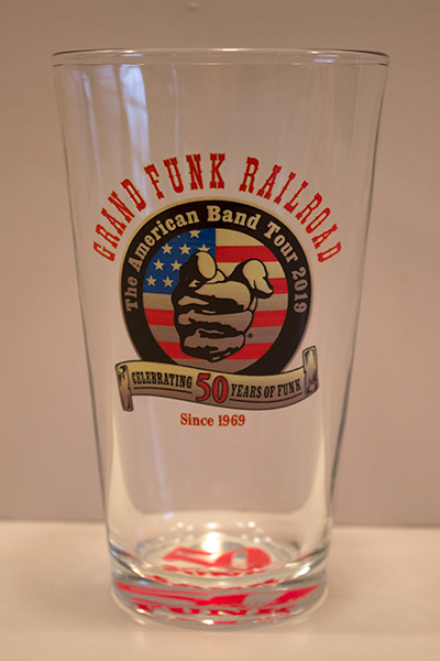 50 YOF Pint glass